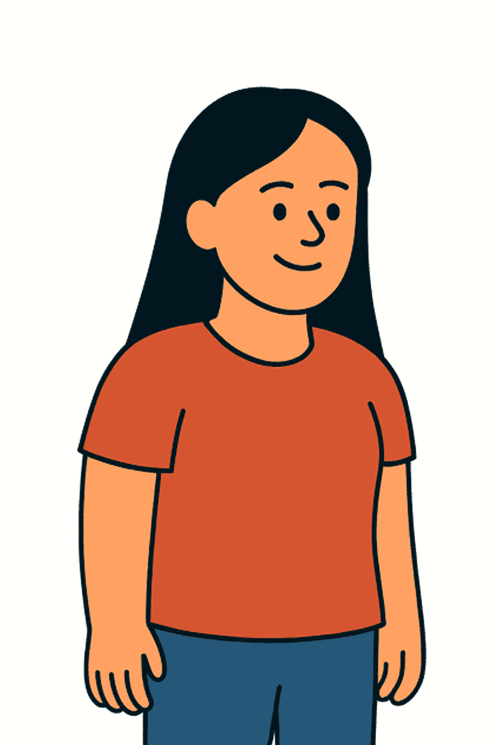 Teen stage illustration