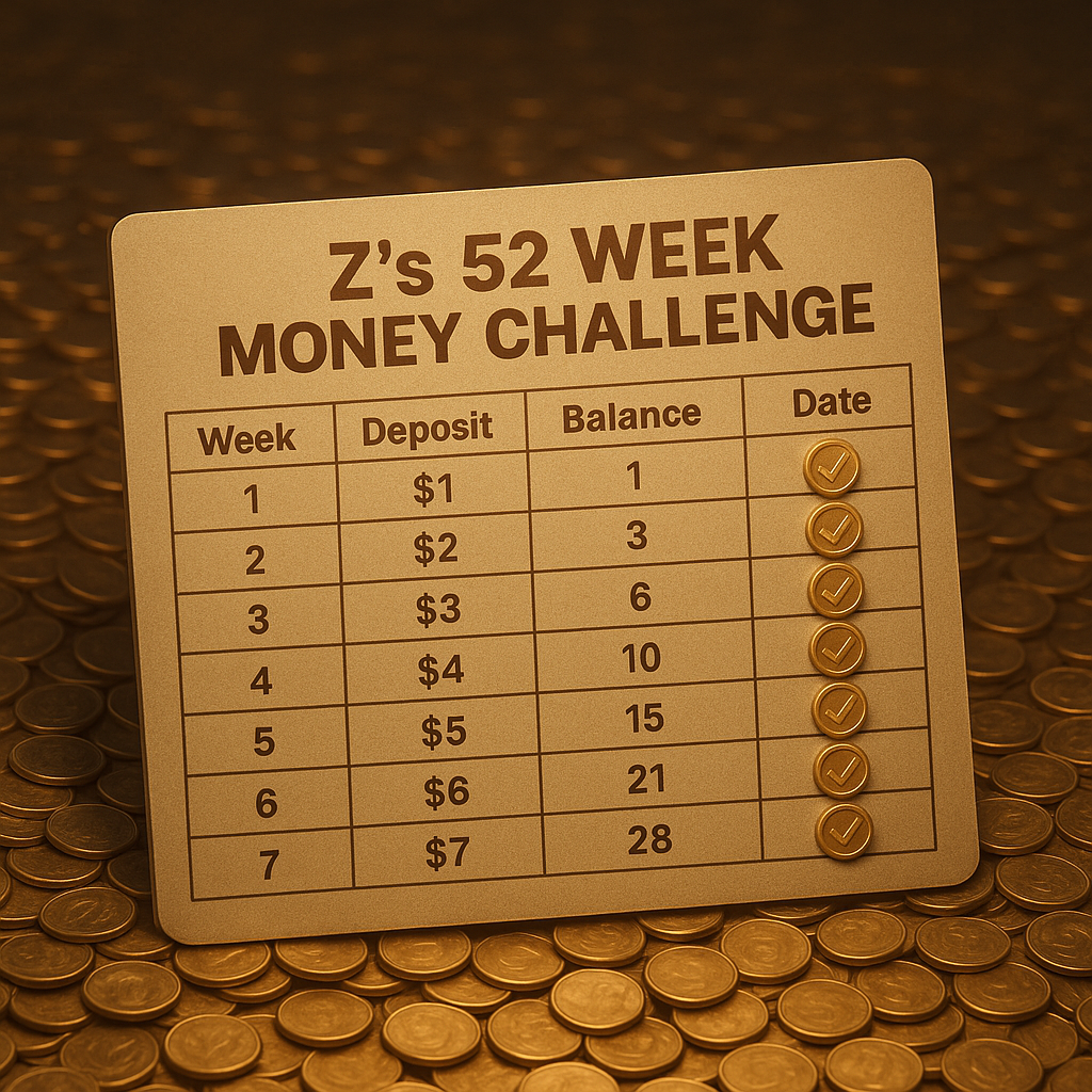 52 Week Money Challenge Preview